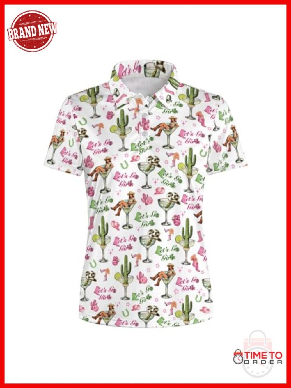 Women's Golf Polo Shirt Moisture Wicking Quick Dry Short Sleeve